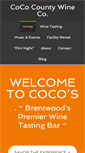 Mobile Screenshot of cocowineco.com